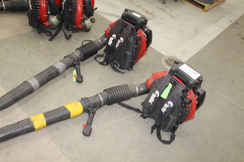 lot 162 image: RedMax Gasoline Powered Backpack Blowers