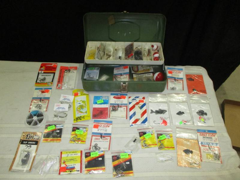 Tackle Box full of unopened tackle