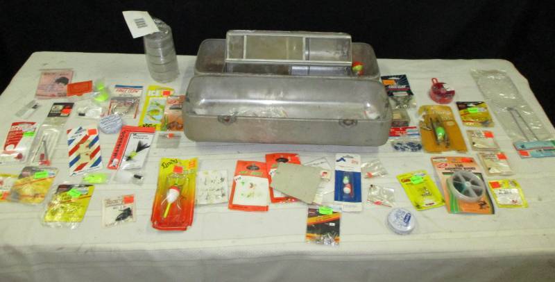 Tackle Box full of unopened tackle