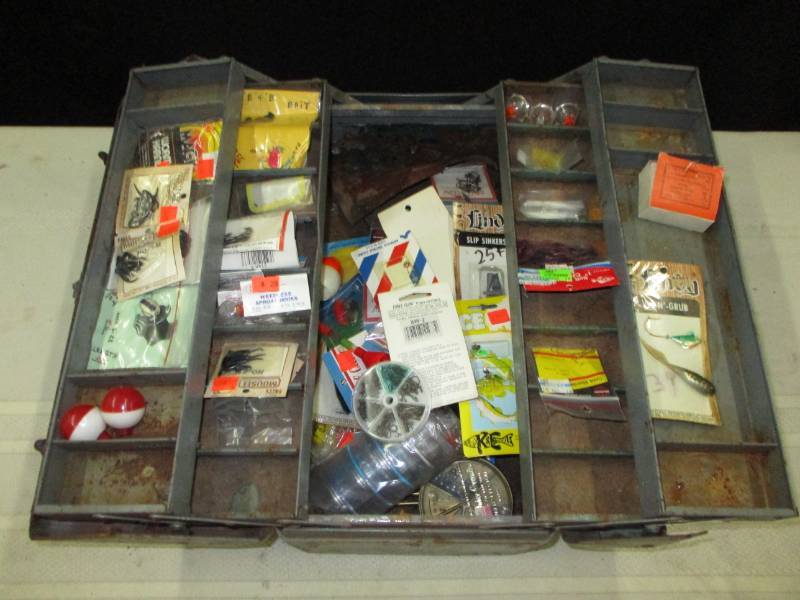 Tackle Box full of unopened tackle