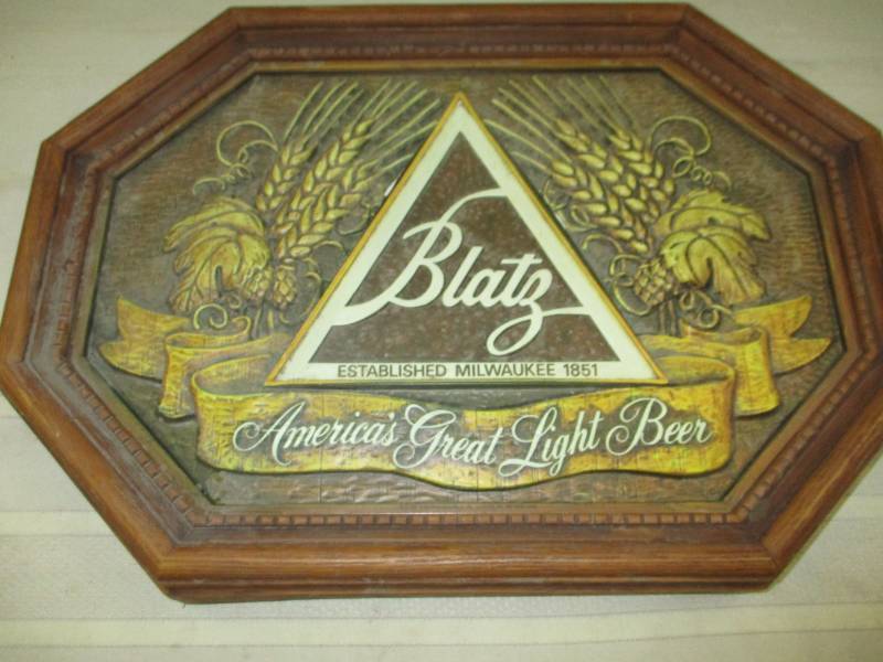 Blatz Beer Sign