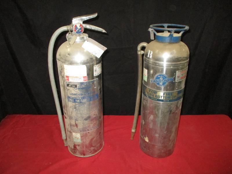 Old fire extinguishers the one you can make into a water gun