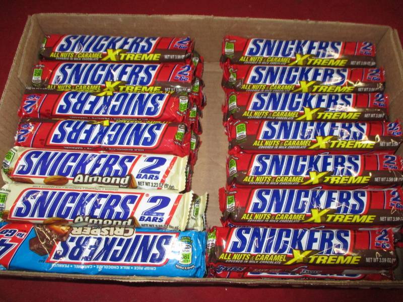 28 Snickers Bars