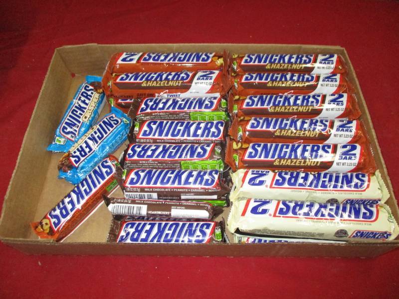 31 Snickers Bars