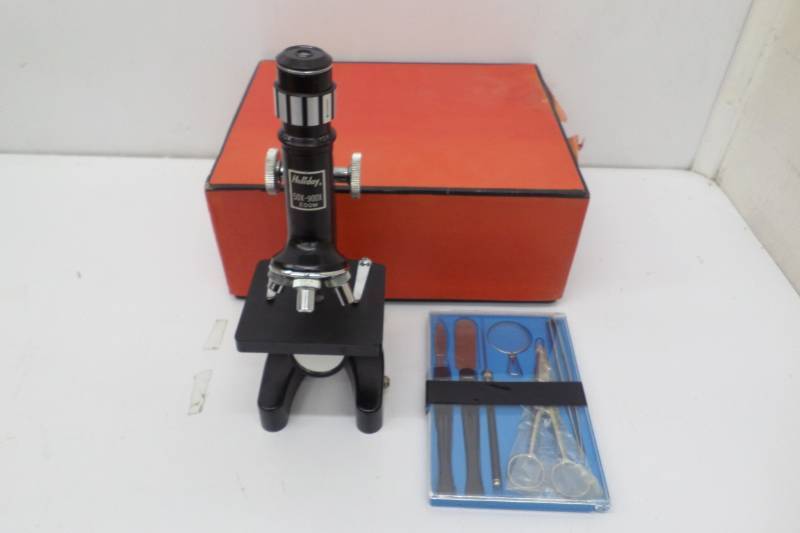 Vintage Microscope-Holiday 50x-900x Zoom