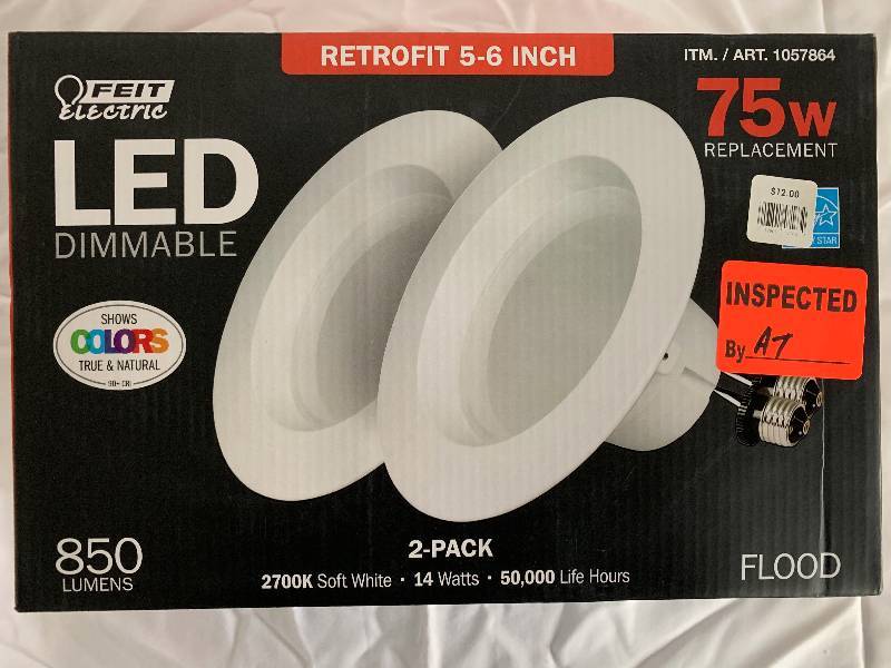 lot 33 image: 75W LED Flood Light