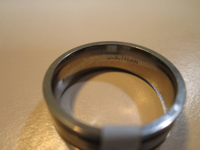 lot 61 image: 7mm Band Ring Size 10  FS...