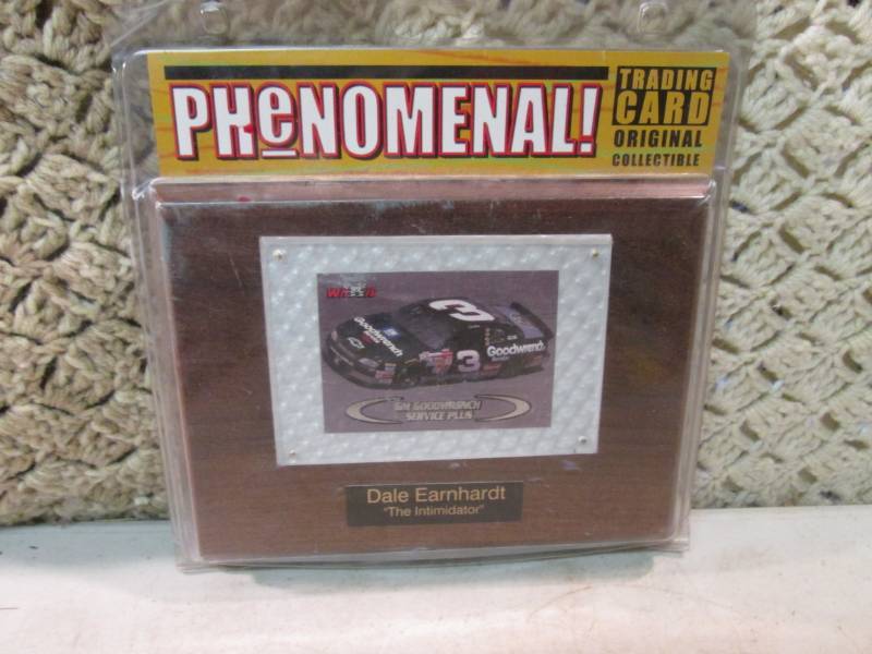 lot 98 image: Dale Earnhardt Collector Card Plaqu...