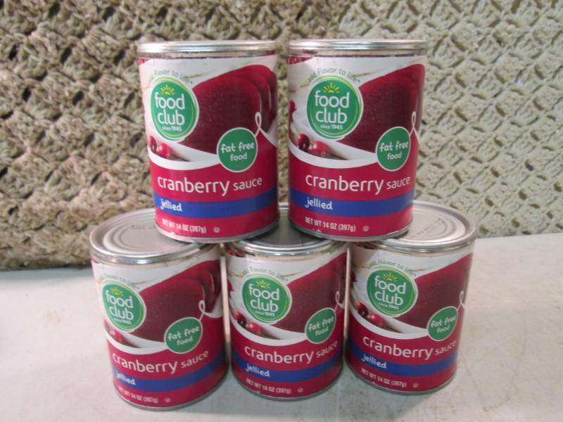 lot 134 image: 5 Cans of Jellied Cranberry Sauce B...