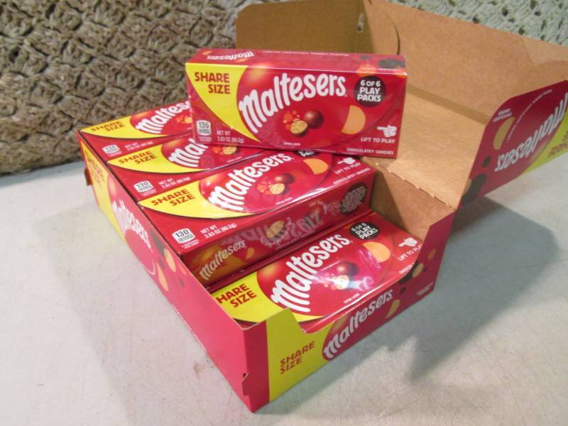 lot 147 image: Box of 8 Share Size Boxes of Maltes...
