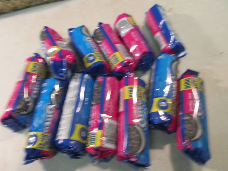 lot 160 image: 12 Packs of Double Stuf Oreo Cookie...