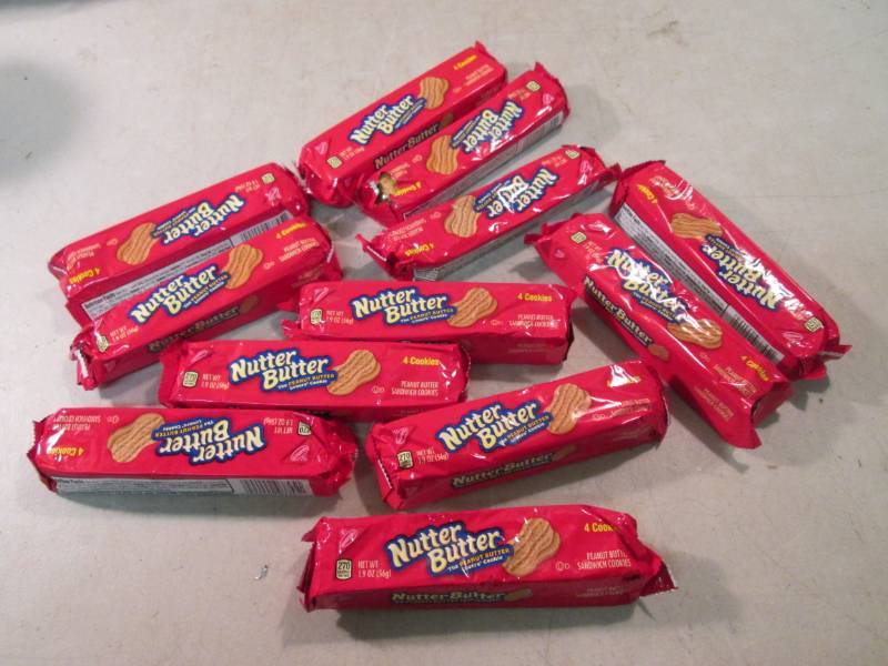 lot 164 image: 12 Packs of Nutter Butter Cookies B...