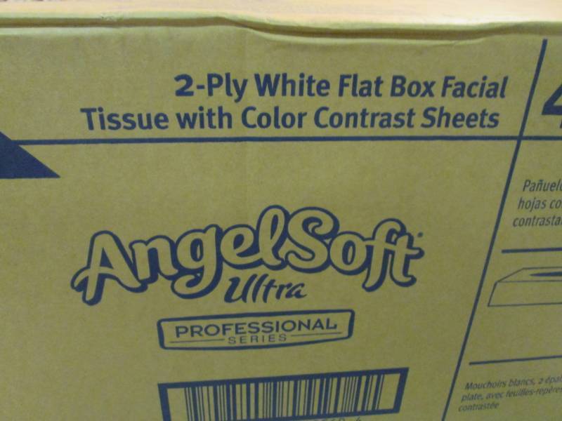 lot 208 image: Case of 30 Boxes of Angel Soft Faci...