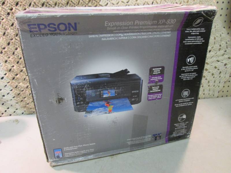 lot 231 image: Epson Expression Premium XP-830 All...