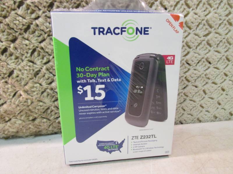 lot 242 image: TracFone ZTE Z232TL Unopened  RM2...