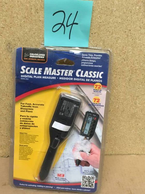 lot 24 image: Calculated Industries Classic Scale Master in good condition