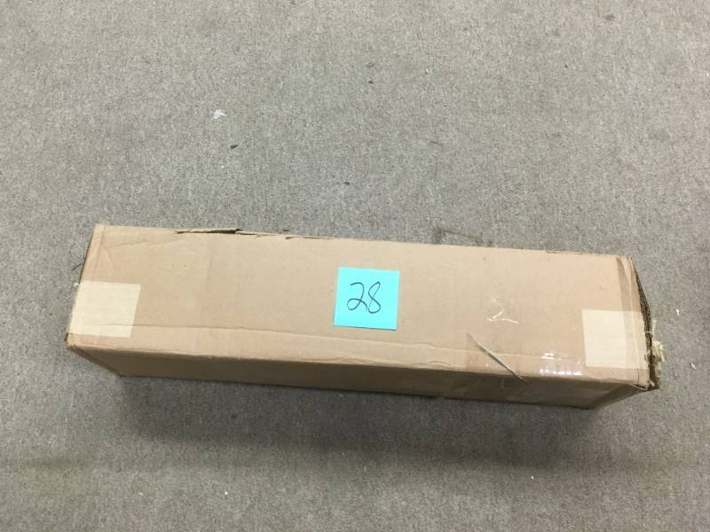 lot 28 image: HUSKY 6 ft. x 100 ft. Black 6 mil. Plastic Sheeting not used