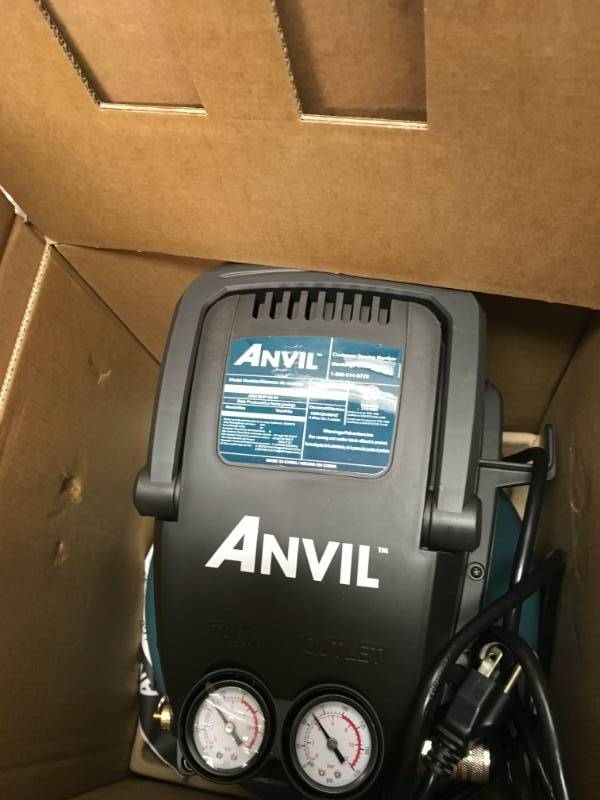 lot 22 image: ANVIL 2G Pancake Air Compressor n good condition