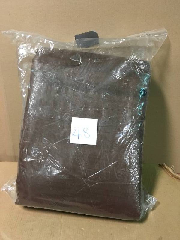 lot 48 image: Everbilt 20 ft. x 30 ft. SilverBrown Heavy-Duty Tarp not used