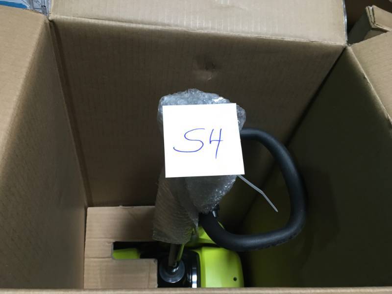 lot 54 image: RYOBI 12 in. 10 Amp Corded Electric Snow Blower Shovel in good condition