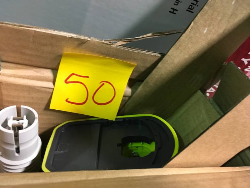lot 50 image: RYOBI ONE 8 in. 18-Volt Lithium-Ion Cordless Pole Saw - Battery and Charger Not Included in very good condition