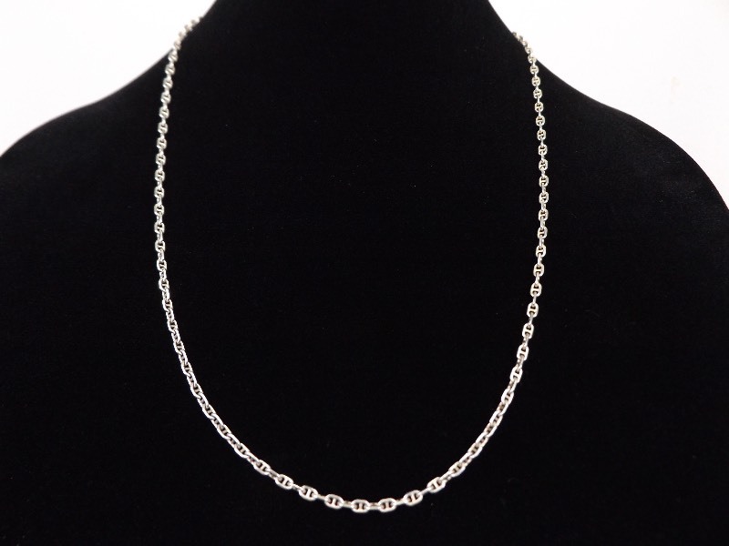 lot 73 image: .925 Sterling Silver Mariner Link Necklace