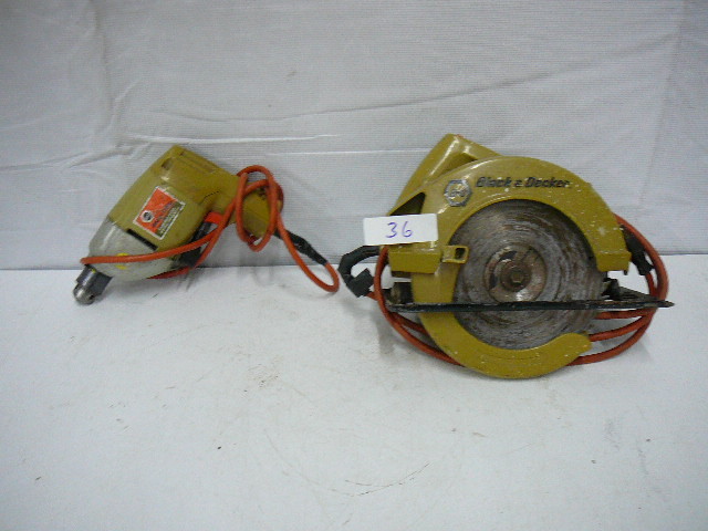 lot 36 image: Black & Decker Power Tools