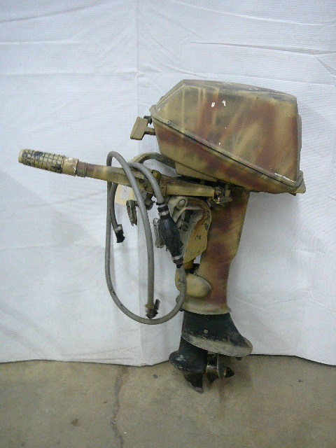 lot 42 image: Johnson Outboard Motor
