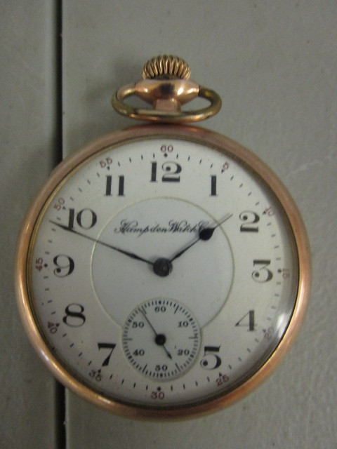 HAMPDEN WATCH CO. PACKET WATCH