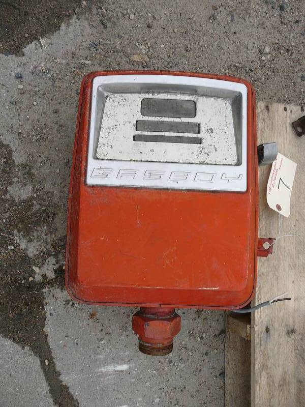 lot 7 image: Vintage Lot of Gasboy Parts and Meters