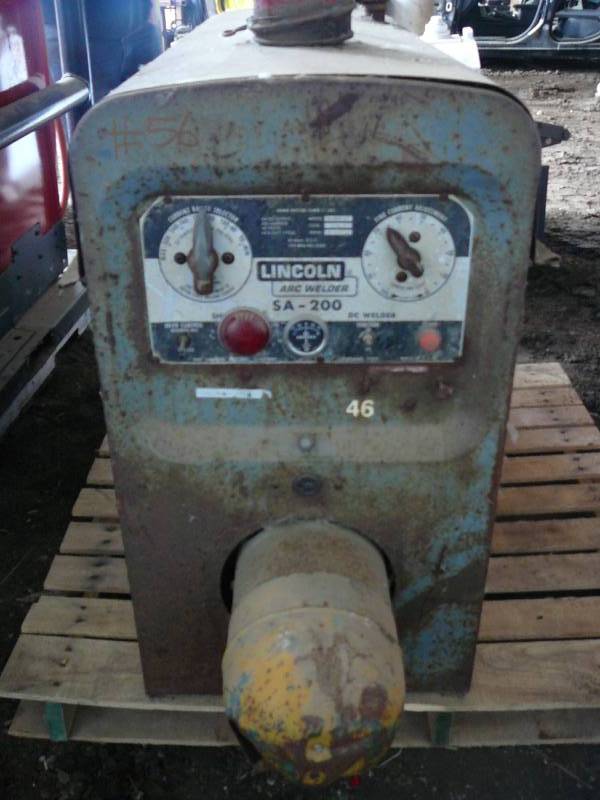 lot 87 image: Lincoln Arc Welder  #46