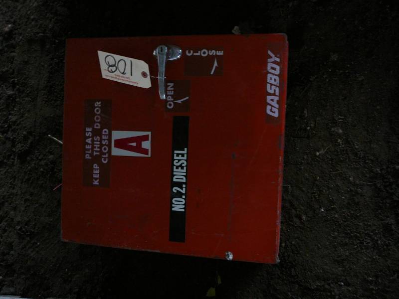 lot 108 image: Gasboy Steel Box