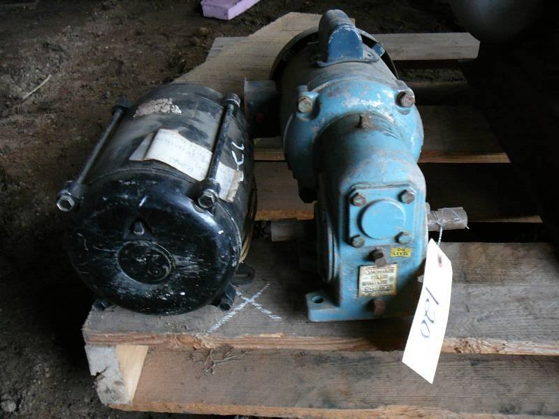 lot 120 image: Franklin Electric Motor