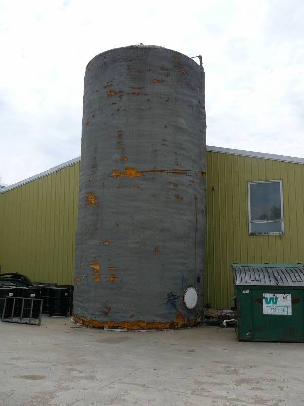 lot 139 image: 15,000 Gallon Steel Tank, Insulated
