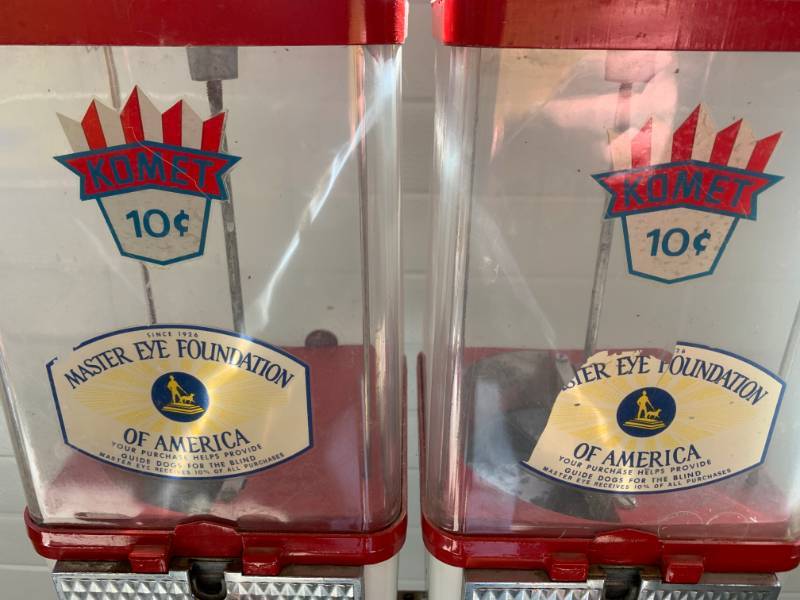 Antique Komet Candy Dispensers