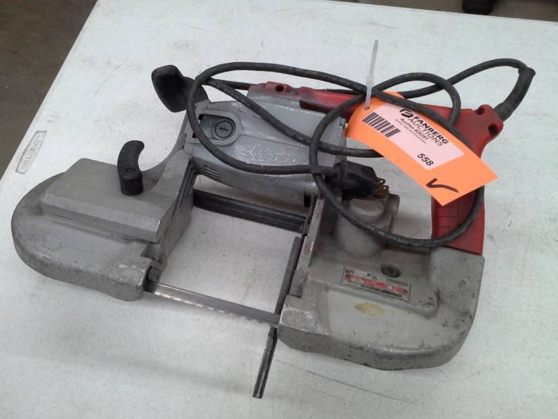 lot 558 image: Milwaukee Electric Tool Corp. Heavy Duty Band Saw