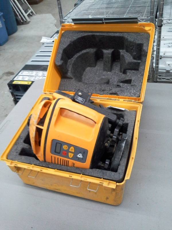 lot 585 image: Laserplane Laser Level with LaserEye, Case