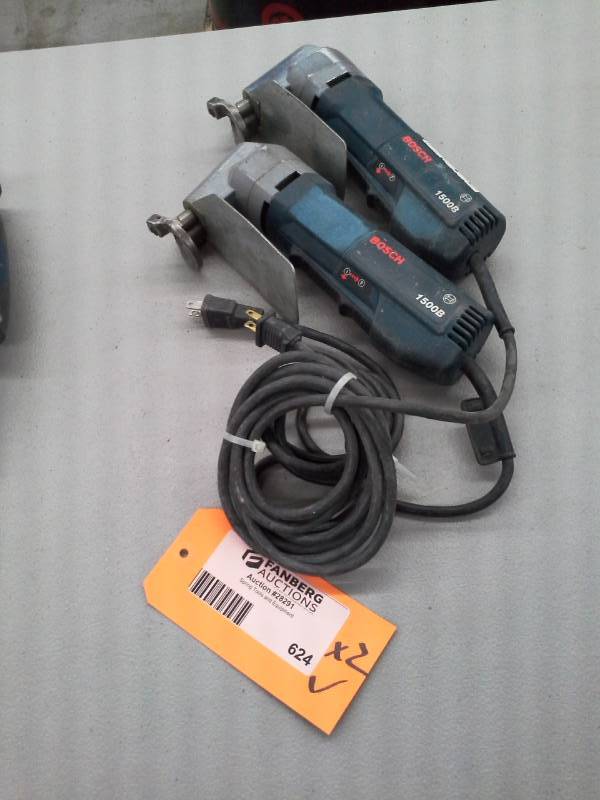 lot 624 image: Bosch 16GA Metal Shears
