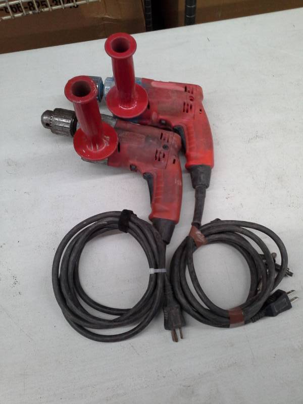 lot 627 image: Milwaukee Electric Tool Corp. Magnum Holeshooters