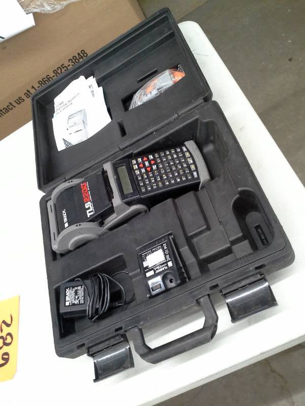lot 682 image: Brady Thermal Label Printer with Case