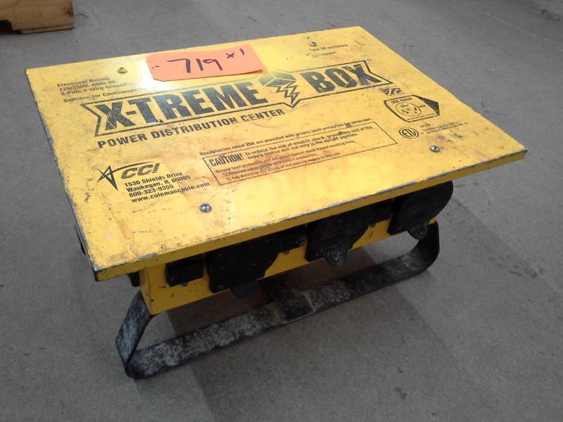 lot 719 image: X-treme Box Power Distrbution Center