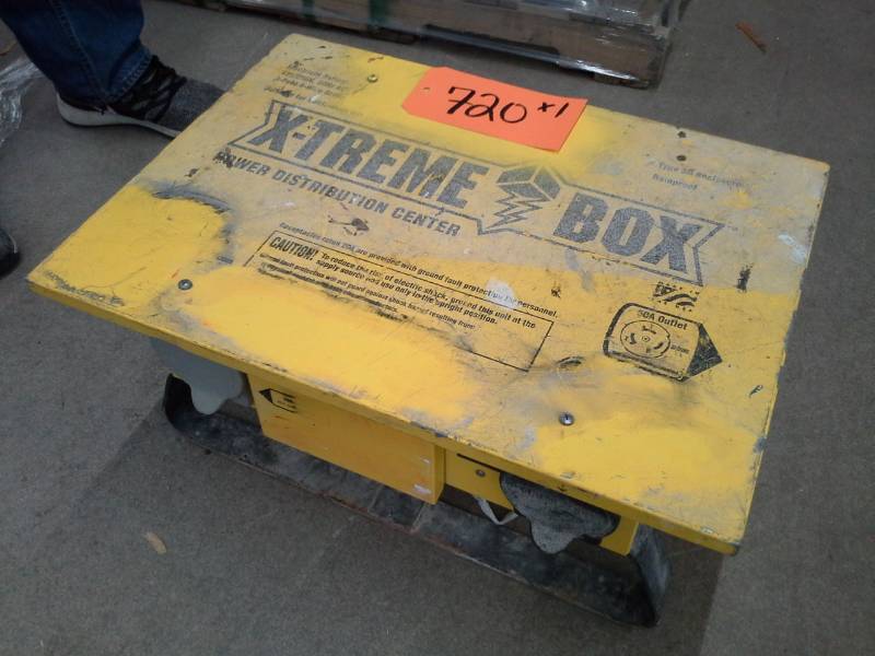 lot 720 image: X-treme Box Power Distrbution Center