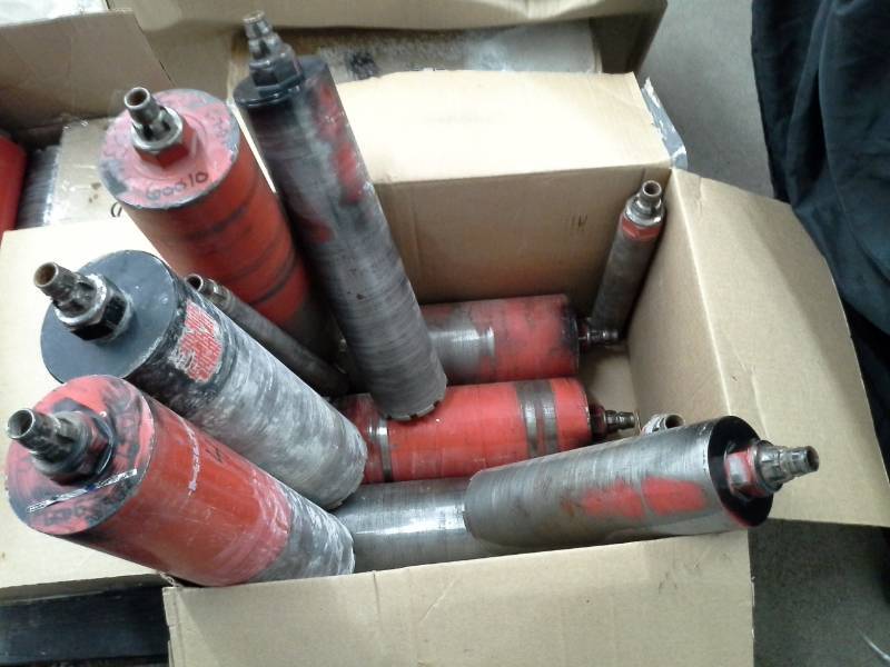 lot 525 image: Box of Hilti Diamond Core Bits