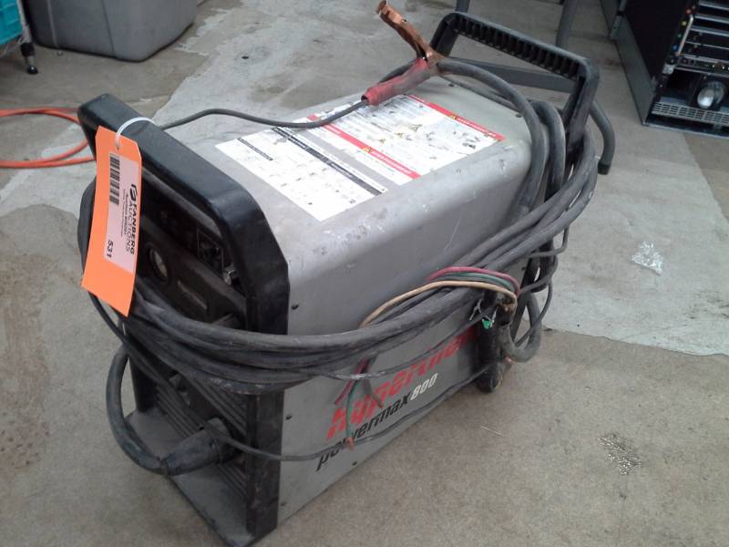 lot 531 image: Hypertherm powermax 800 Plasma Cutter