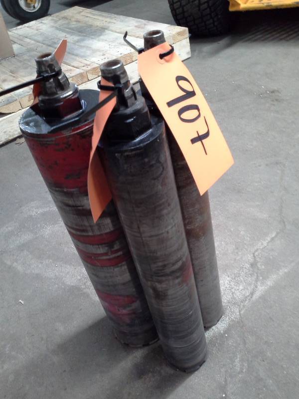 lot 907 image: Three Used Hilti Diamond Core Bits