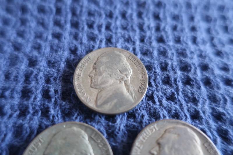3 Silver War Nickels