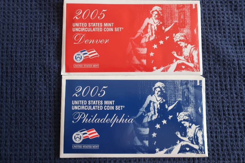 2005 Uncirculated Sets - P & D
