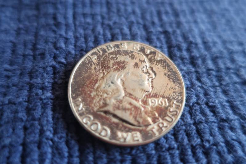1961 Franklin Half Dollar