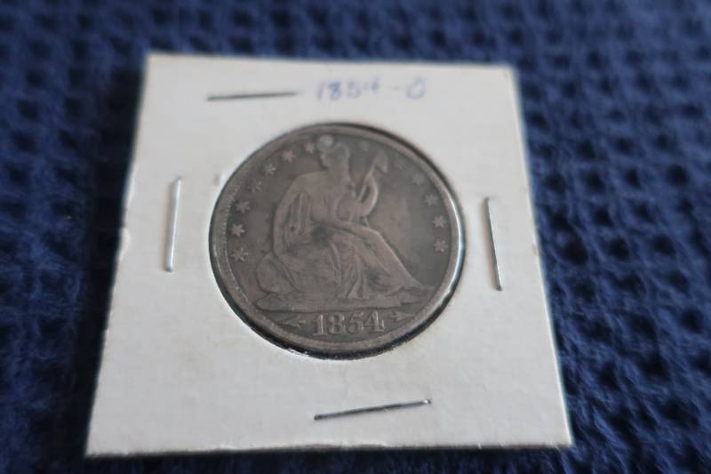1854 O Seated Liberty Half Dollar