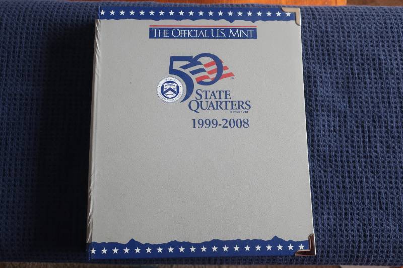 State Quarter Album - Nearly Filled